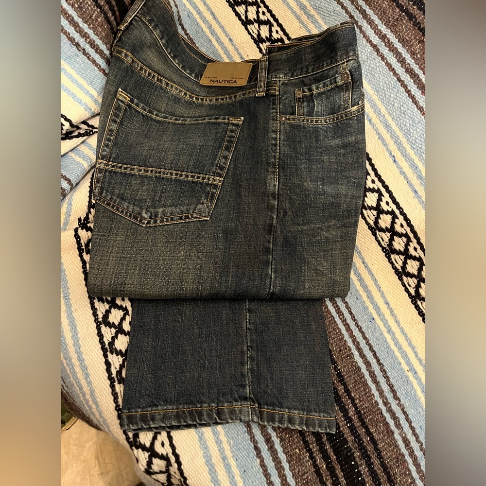 Men’s Nautica Relaxed fit 36x32 100% cotton - Picture 6 of 6